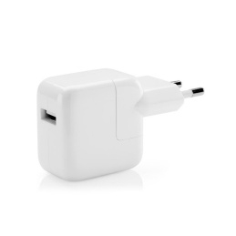 Original Charger Apple 230V to 5V USB Type A, 2.4A, 12W, White