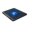 Ziva Laptop Cooler for Laptops up to 15.6", Fan with Blue LED Lighting - Black