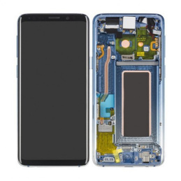 Samsung Galaxy S9 Display Incl. frame Original - Polaris Blue