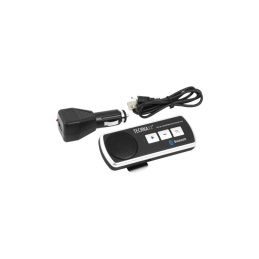 Technaxx Car Bluetooth Handsfree System BT-X22, Bluetooth 4.0, Black