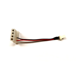 Fläkt Adapter Molex 4-pin - 2-pin Fläkt, Längd 5cm