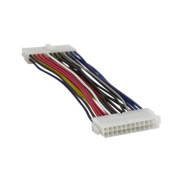 Adapterkabel - Förlängningskabel 24-Pin EPS/ATX12V Ver:2.0, 15-20cm