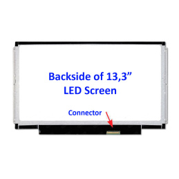LCD Screen 13.3" HD (1366x768), Matte
