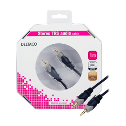 Deltaco Audio Cable, 3.5mm...