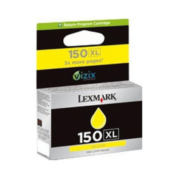 Original Lexmark 150XL Yellow Bläckpatron med Hög Kapacitet
