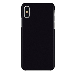 Thin Case - iPhone X Matte Frosted Hard Plastic Cover - Black