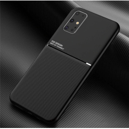 Ultra-thin Luxury Shockproof Leather Case For Samsung Galaxy S20 Plus - Black