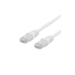 EPZI U/UTP Cat6 Patch Cable, CCA, 5m, 250MHz, White
