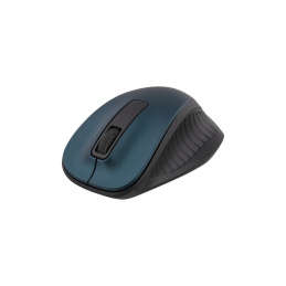 Wireless Optical Mouse, 1200 DPI, 125 Hz, 3 Buttons with Scroll, 2.4GHz USB Nano Receiver, Blue