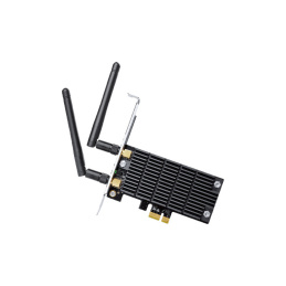 TP-Link Archer T6E - Trådlöst Nätverkskort, 802.11ac, PCI-E, 2,4/5GHz, 1300Mbps, 2 Antenner