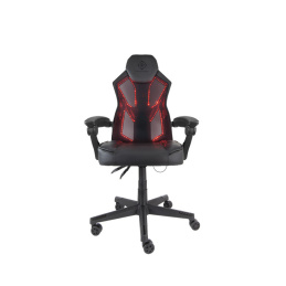 Deltaco Gaming - Gaming Chair With RGB Lighting, PU Leather, 39 Different Positions, Black