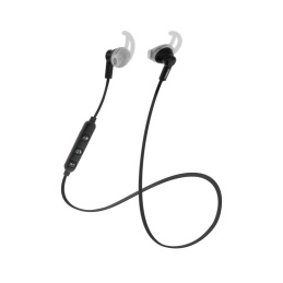 Streetz Bluetooth Stay-In-Ear Headset, Bluetooth 5, 20Hz-20kHz, 32Ω, Black