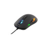 Deltaco Gaming Optical Mouse, 800-2000 DPI, 125 Hz, 7 Buttons, LED Lighting, USB, Black