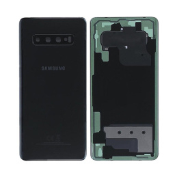 Samsung Galaxy S10 Plus Baksida Original - Prisma Svart