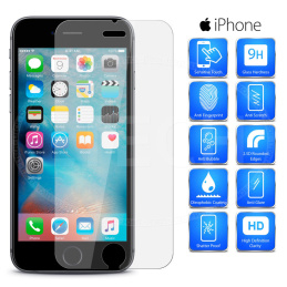 Skärmskydd - iPhone 6 - 6S - 7 - 8 Plus, Härdat Glas