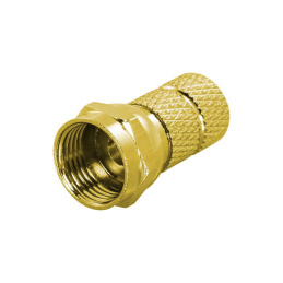 Deltaco F-Connector, Male,...