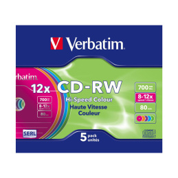 Verbatim CD-RW, 12x,...