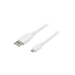 Deltaco USB 2.0 Kabel, 1m,...