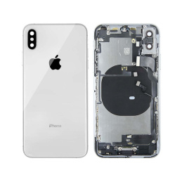 Apple iPhone X Back Rear Glass with Chassis, Replacement, White